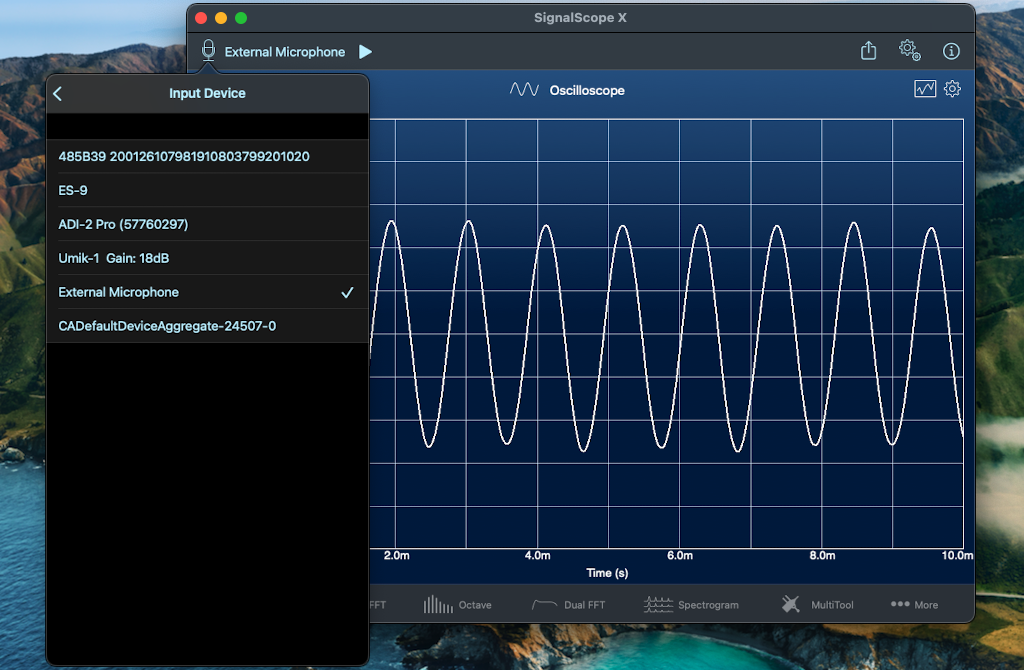 iphone signalscope