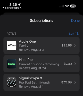 App Store Subscriptions